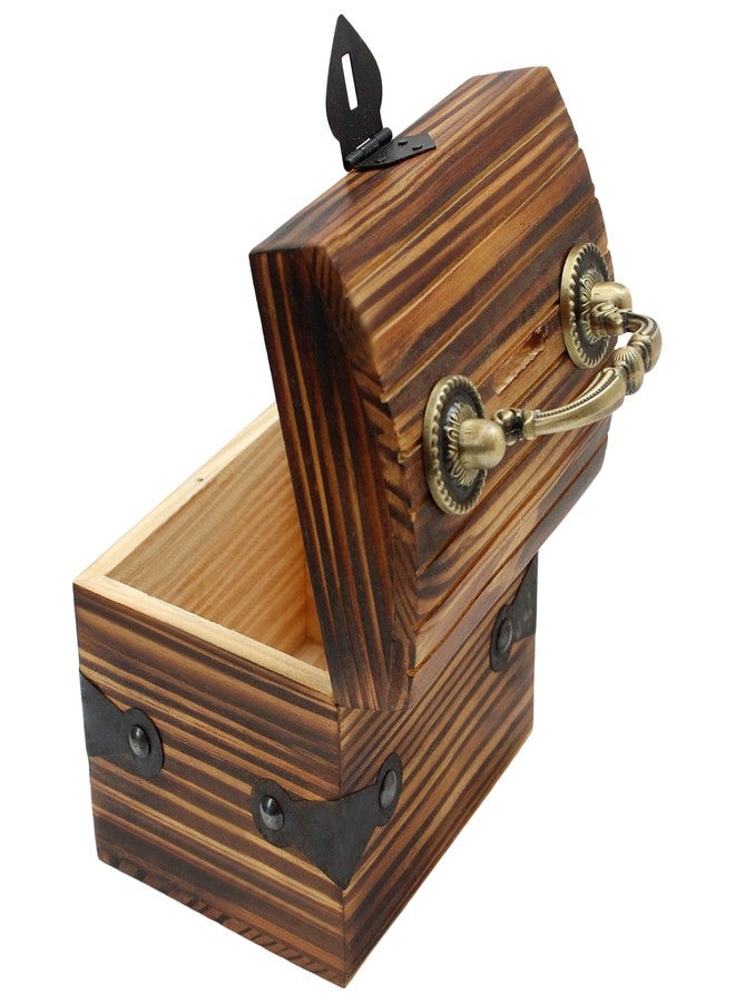 ITOS365 Handicrafted Wooden Antique Money Bank for Children- Woody Finish | Coin Savings Box Piggy Bank | Gifts for Kids, Girls, Boys & Adults | Large Size Money Storage Box - Image 3